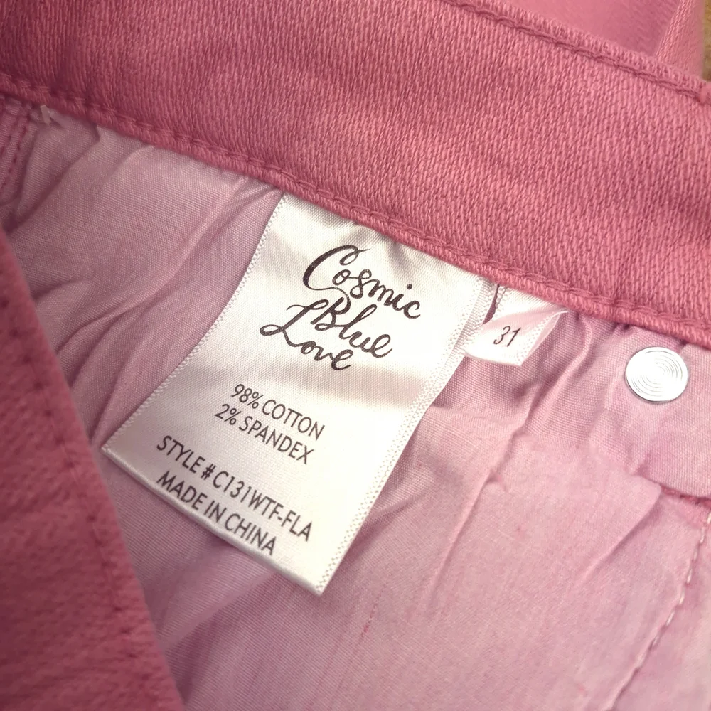 Women's Pink Jeans - Picture 3 of 6